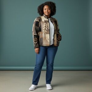 Coldwater Creek Textured Knit Jacket